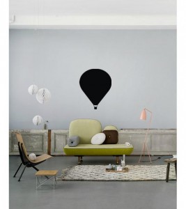 фото Интерьерная наклейка для мела Воздушный Шар #3