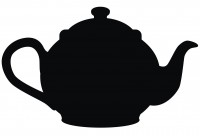 Подарок Интерьерная наклейка для мела Чайник