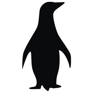 Подарок Интерьерная наклейка для мела Пингвин Аладин