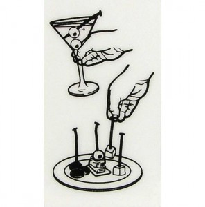 фото Шпажки для канапе Гвозди #4