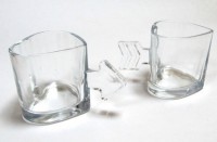 Подарок Набор чашек Влюбленные сердца