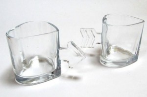 Подарок Набор чашек Влюбленные сердца