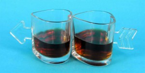 фото Набор чашек Влюбленные сердца #2