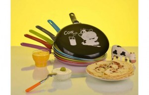 Подарок Сковорода для блинов GRANCHIO CREPE Cow milk