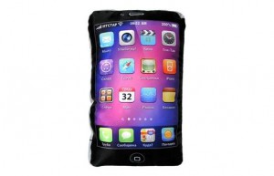 Подарок Подушка Iphone Черная