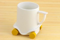 Подарок Чашка на колесах