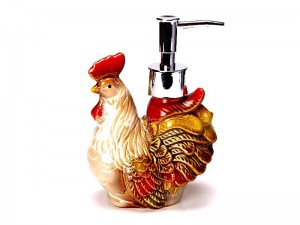 Подарок Дозатор для жидкого мыла Петушок