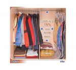 фото Вакуумный пакет для вещей на вешалке 70х145см #2