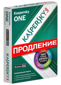 Программа Kaspersky ONE CIS and Baltic Edition 5 Device Renewal Retail Pack