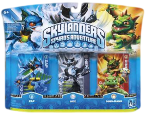 фигурка Skylanders: Hex, Zap, Dino-Rang Pack