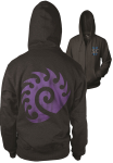 Толстовка StarCraft II Zerg Vintage Logo (L) (496)