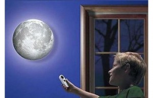 Подарок Светильник-ночник Луна на стену