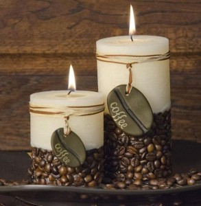 фото Ароматизированная свеча - цилиндр Кофе #2