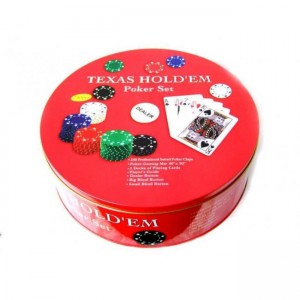 фото Покерный набор в Металической коробке 240 #3