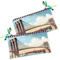 Подарок Косметичка-кошелек Мост