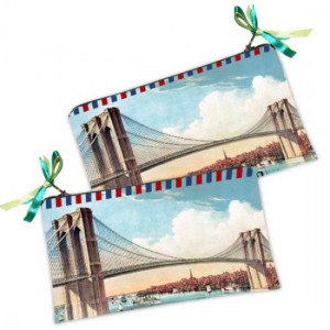 Подарок Косметичка-кошелек Мост