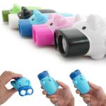 Подарок Механически заряжающийся фонарик Свин