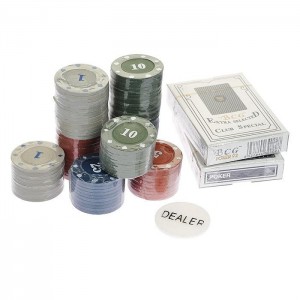 Подарок Покерный набор Professional Poker Chips 100