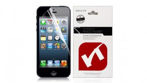 фото Пленка двухсторонняя для iPhone5 Нoco Golden Diamond Filmset #2