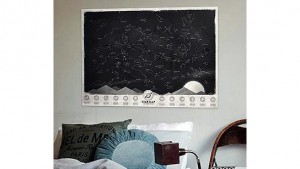 Подарок Светящаяся карта звездного неба Через тернии к звездам