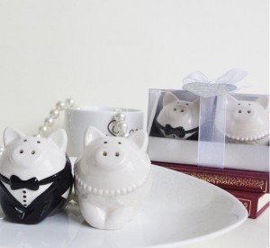 Подарок Солонки Мистер и Миссис Свинки