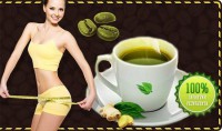 Подарок Зеленый молотый кофе с имбирем для похудения Vencedor Coffee
