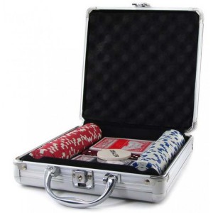 Подарок Покерный набор в кейсе Professional Poker 100