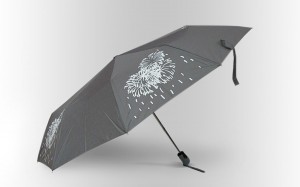 фото Зонт Антишторм меняющий цвет Феерверк #2