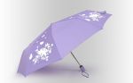 Подарок Зонт антишторм меняющий цвет Цветы