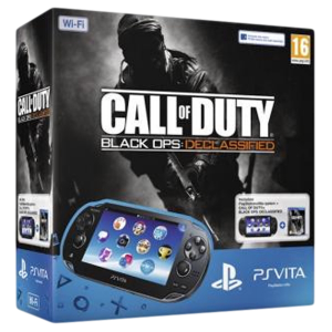 Приставка PS Vita Black WiFi Bundle (MC 4 Gb, Call of Duty BO Voucher)