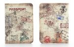 Подарок Кожаная обложка на паспорт путешественника