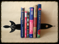 Подарок Интерьерный книгодержатель Ракета