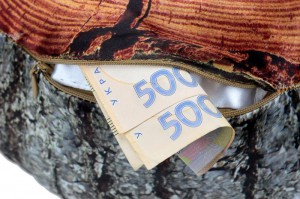 фото Подушка Пенек с кармашком #3