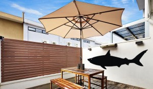 фото Интерьерная наклейка для мела Акула Шура большая #4