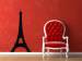 фото Интерьерная наклейка для мела Эйфелева Башня #3