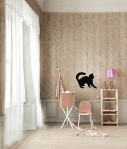 фото Интерьерная наклейка для мела Кот Обормот большой #4