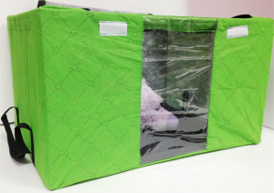 фото Короб- органайзер для одежды на молниях с ручками Green #2