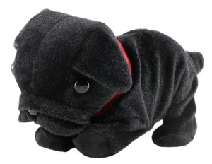 Подарок Интерактивный песик с датчиком звука Magic Puppy Black