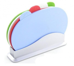 фото Набор разделочных досок на подставке Карнавал #2