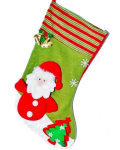 фото Новогодний носок Игрушечный Дед Мороз #2