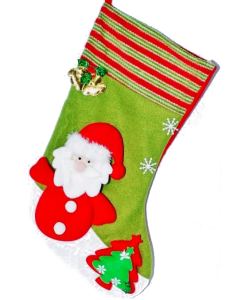 фото Новогодний носок Игрушечный Дед Мороз #2