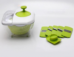 фото Многофункциональная овощерезка - салатница Salad all in one 9 в 1 #3