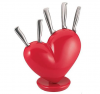 Подарок Набор ножей на подставке Love