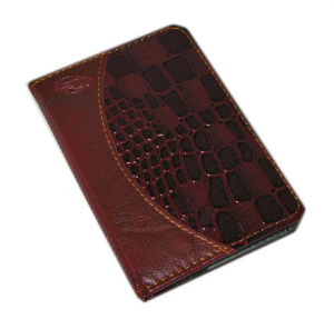 Подарок Обложка на автодокументы Рептилия Brown