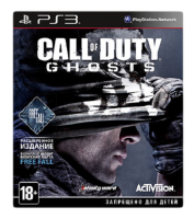 игра Call of Duty Ghosts + Free Fall PS3