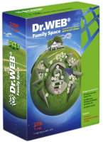 Программа Dr. Web Family Space. 3 Desktop 1 Year