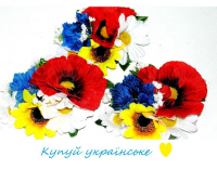 Подарок Заколка для волос Украиночка