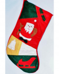 фото Новогодний носок Дед Мороз #2