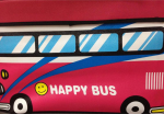 фото Большой ящик - пуфик для игрушек Веселый автобус #4