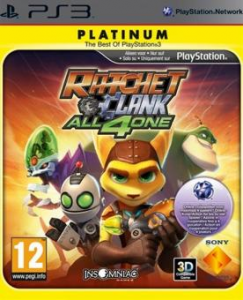 игра Ratchet and Clank: All 4 One PS3